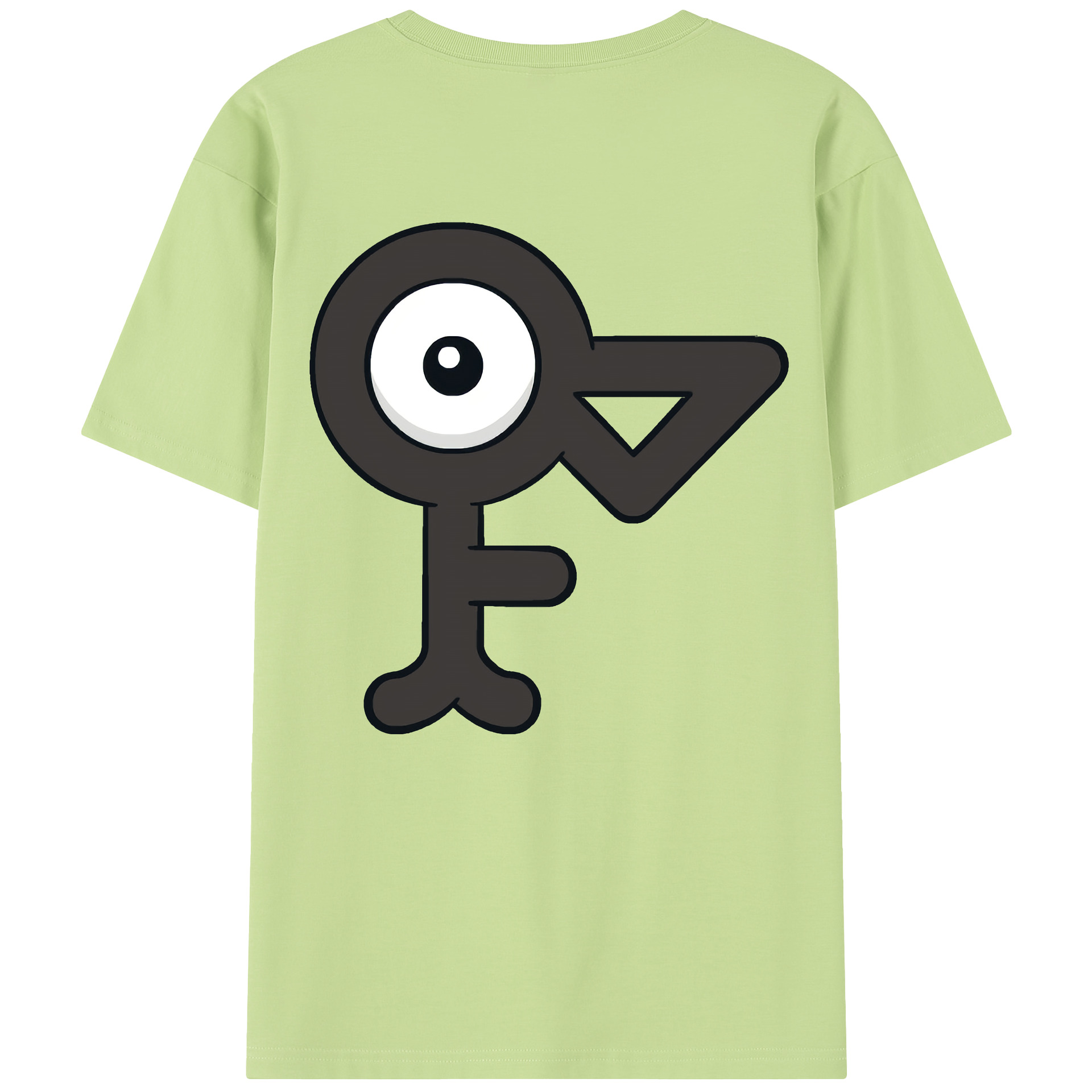（画像用） ポケットモンスター Pokémon 綿100％半袖Tシャツ（背面プリント）